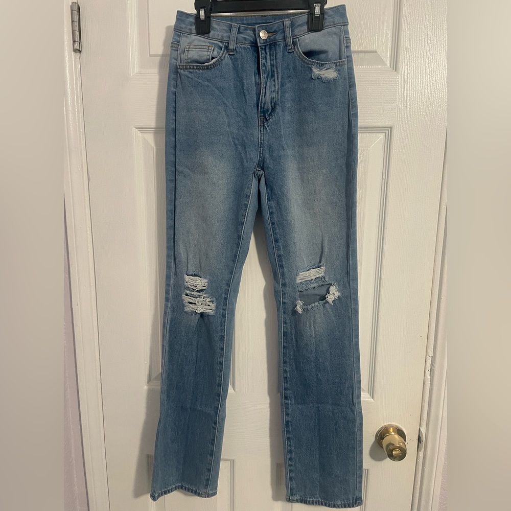 High Waisted Jeans - Shein
